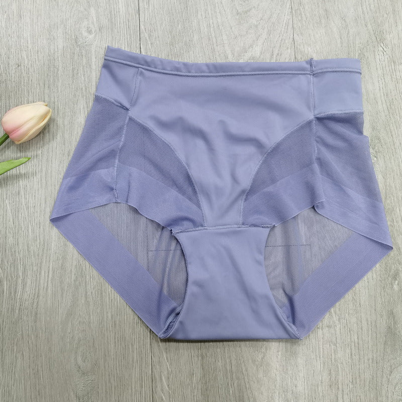 Acheter 1 obtenir 1 gratuit - Culotte taille haute en soie glacée