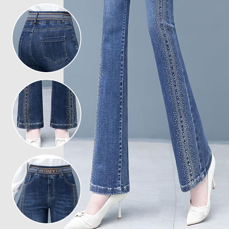 đ„NouveautĂ©s du printemps - 49% de rĂ©ductionđ„đJeans Extensible Ă Taille Haute Pour Femmes
