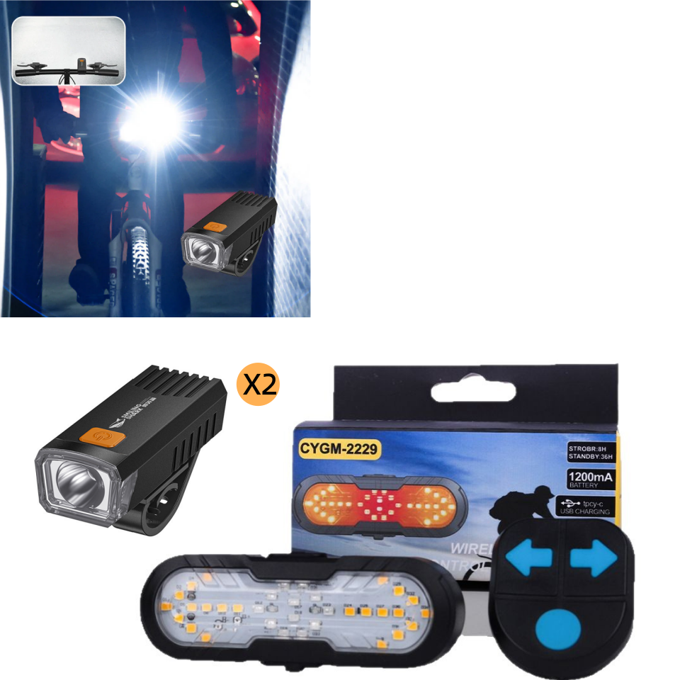 ⏰🔥 OFFRE LIMITÉE : -50 % ! ✨ Feu de sécurité intelligent pour vélo avec télécommande sans fil
