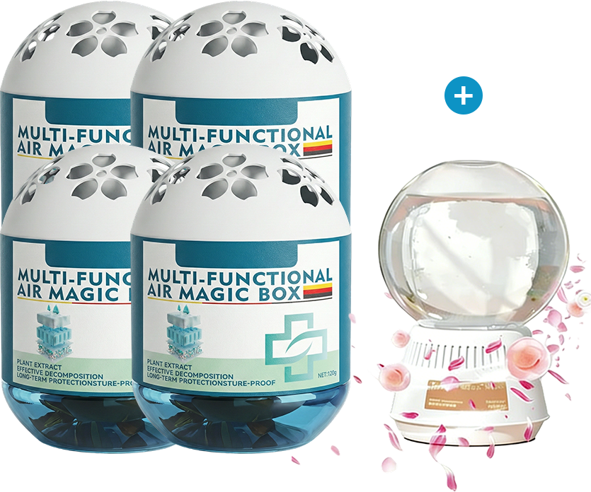 📢📢 50 % DE RÉDUCTION !! ✨Boîte magique pour purifier l'air intérieur et éliminer la poussière🍋🟩