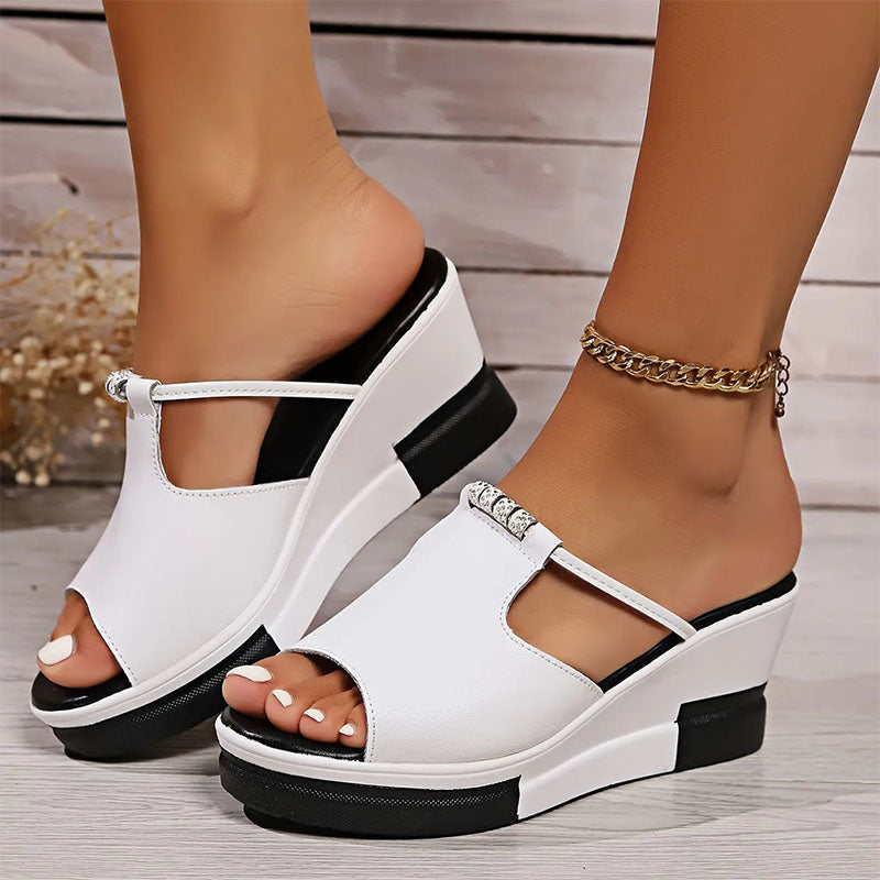 👉Sandales orthopédiques à plateforme de confort pour femmes