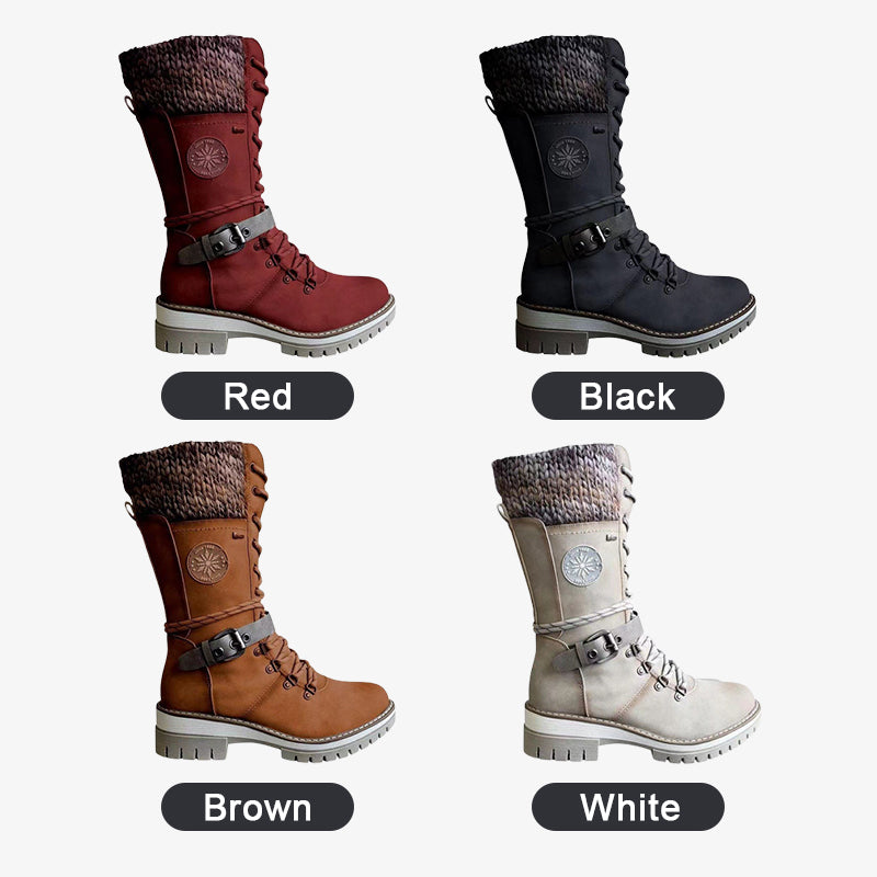🎁 Soldes Chaudes 49% OFF🔥 Bottes de Neige Montantes Imperméables pour Femme 👢