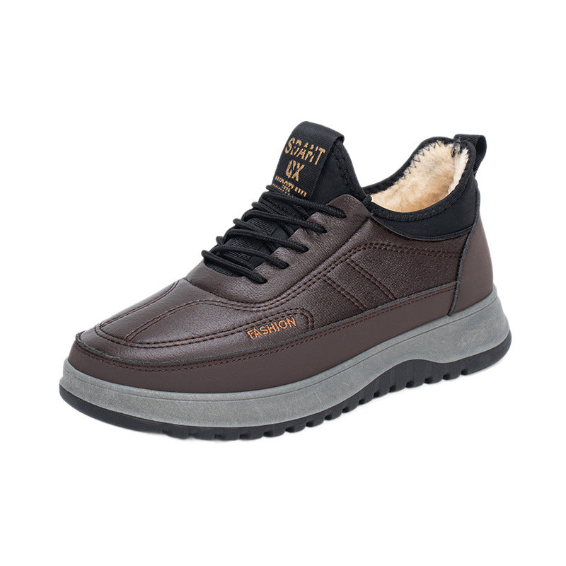 Chaussures pour homme confortables et chaudes : Imperméables et antidérapantes