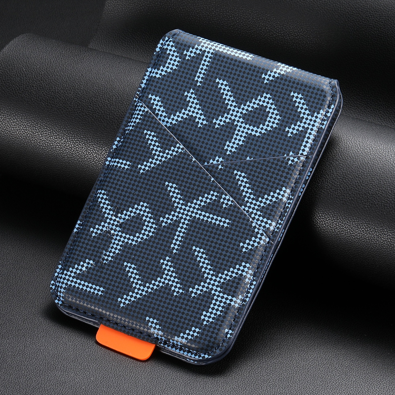 Porte-cartes magnétique pliable