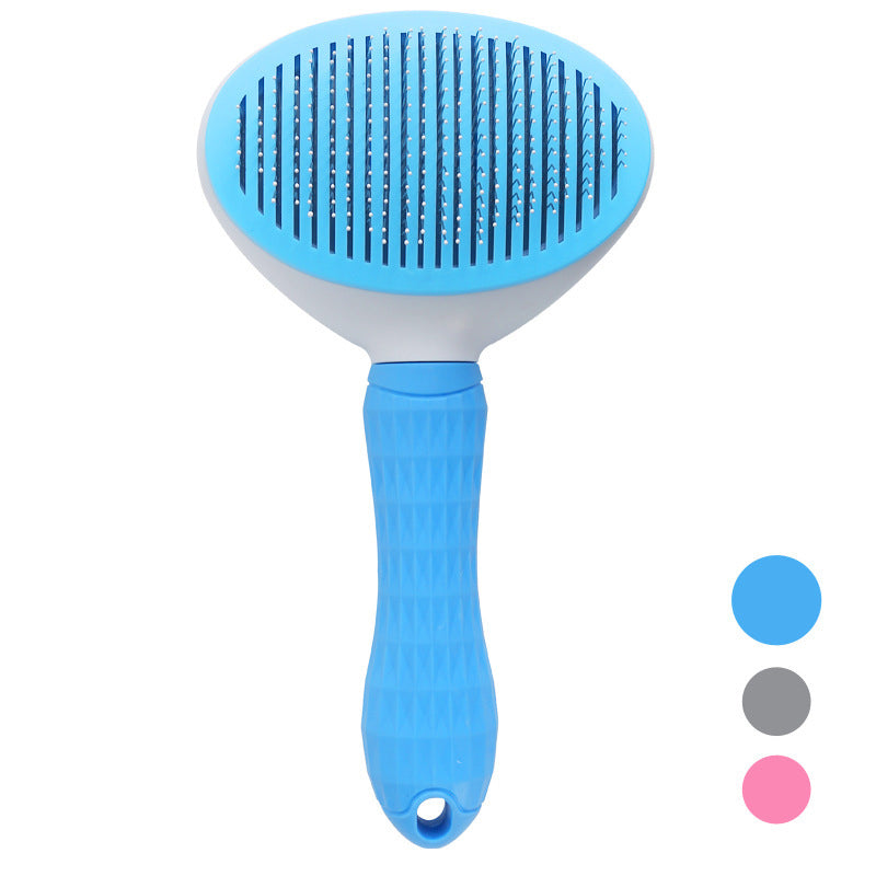 Brosse autonettoyante pour chiens et chats