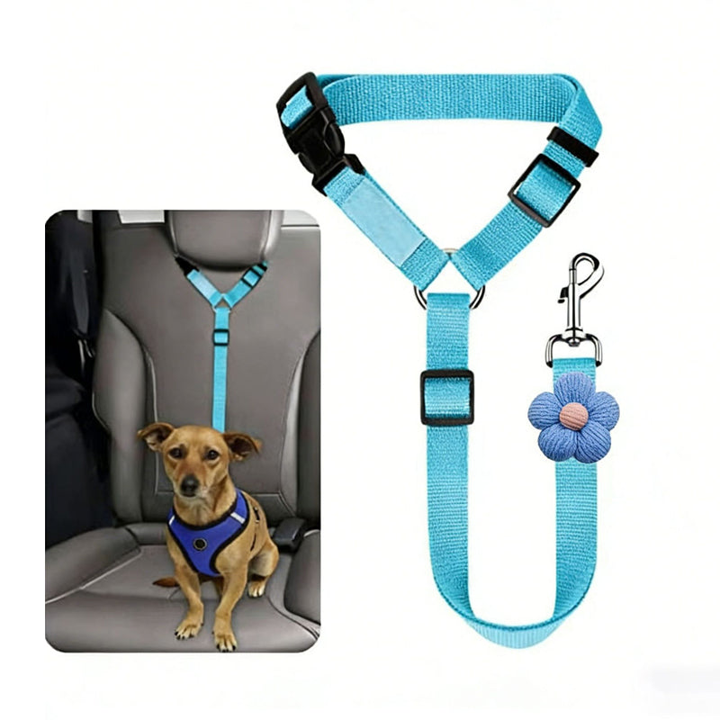 💐50% DE RÉDUCTION ! Harnais de Sécurité Auto – Ceinture Élastique Anti-Étranglement 🐶✔️【Offre Limitée】