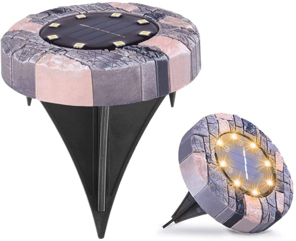 Lampes solaires au sol - Modèle Rock