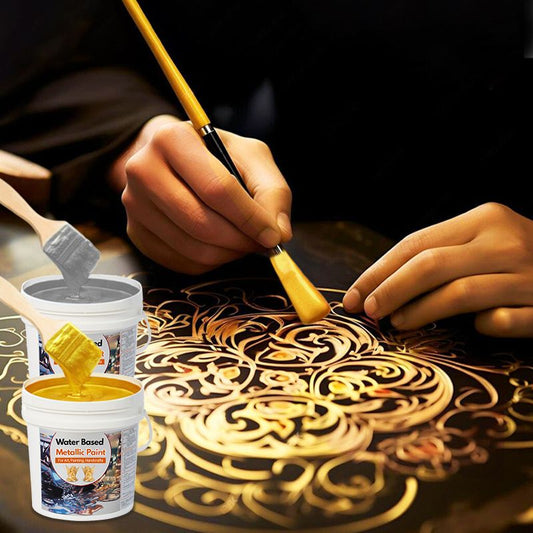 Peinture en Feuille d'Or à Base d'Eau pour l'Art, la Peinture et l'Artisanat