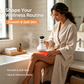Brosse de massage électrique pour les méridiens et appareil de ventouses intelligent avec fonction chauffante