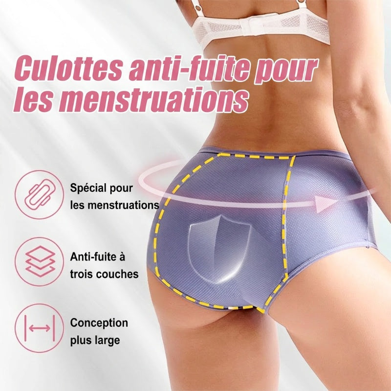 Acheter 3 Obtenir 2 Gratuit 2026 Nouvelle mise à niveau Culotte étanche Taille haute ✨