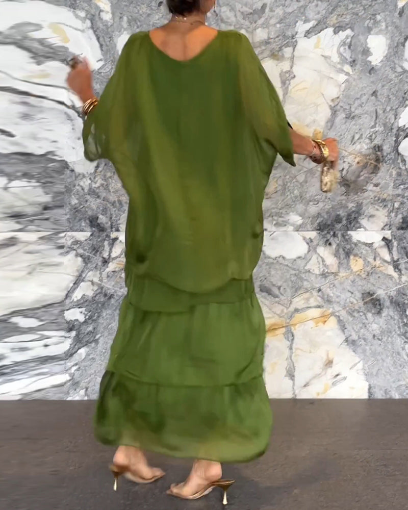💕💕40 % Réduction🔥Robe ample de style artistique🔥