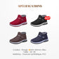 Sneakers slip-on sans lacets pour l'hiver