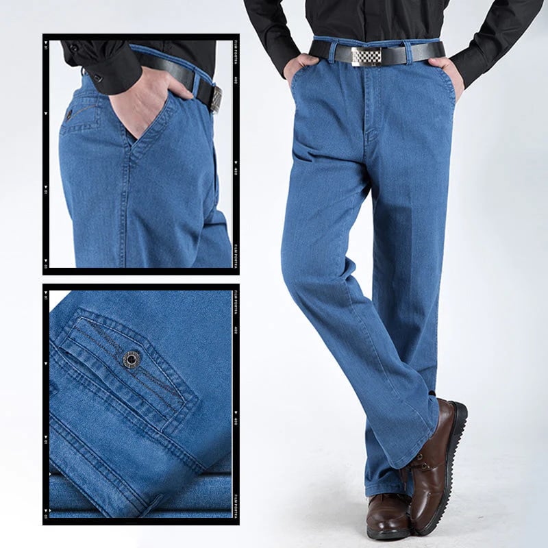 🔥 Hot Sales - 62% OFF🔥 Jeans taille haute à coupe droite pour hommes