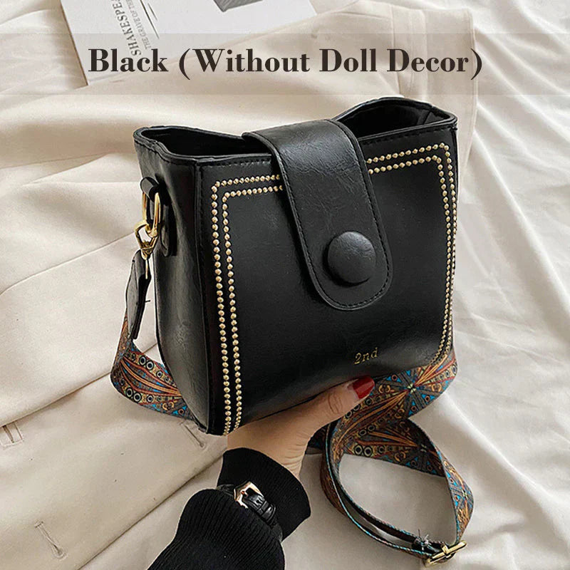 👜Sac à main vintage avec bandoulière large et ajustable