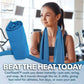 🔥Offre spéciale été ! 1 acheté = 1 offert !⚡Plus de 50 000 vendus !❄️Serviette rafraîchissante anti-transpiration à utiliser partout et à tout moment ! Réutilisable, douce, absorbante et rafraîchissante.