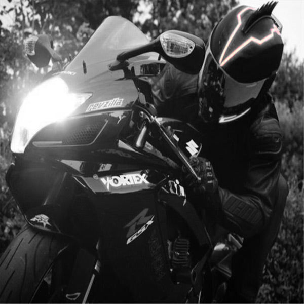 Bande Lumineuse LED pour Casque de Moto
