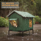 🐱 PROMO LIMITÉE 50% DE RÉDUCTION ! ✨ Maison pour Chat d‘Extérieur surélevée – Imperméable, Isolante, Stable et Pliable 🌧️