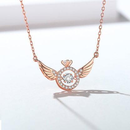 💕53% de réduction💎Collier ailes d'ange