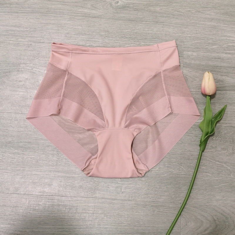 Acheter 1 obtenir 1 gratuit - Culotte taille haute en soie glacée
