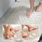 Tapis de massage antidérapant pour salle de bain avec ventouses et trous de drainage