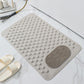 Tapis de massage antidérapant pour salle de bain avec ventouses et trous de drainage