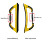 Rayon ajustable Flex Longboard lime à main bloc de ponçage ponceuse à main