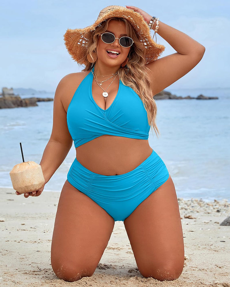 🩱Soldes d'été 49% DE RÉDUCTION👙 Maillots de bain avec contrôle du ventre Maillots de bain taille haute modestes