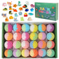 🛁 52% DE RÉDUCTION! 🌊 12 Bombes de Bain Thème Océan – 60g Chacune, Bain Moussant & Idée Cadeau Amusante pour Enfants 🎁