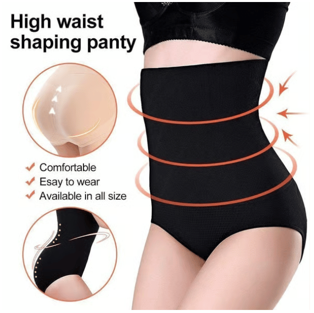 🔥 Culottes gainantes taille haute – Contrôle du ventre