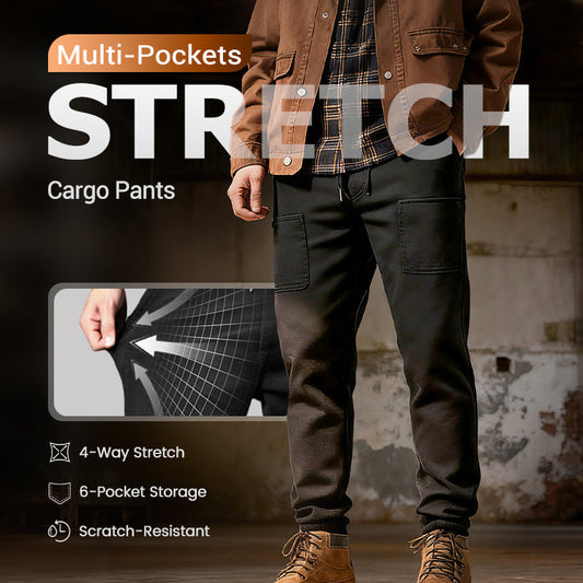 👖 63 % DE RÉDUCTION ! 🛠️ MultiPants – Pantalon Cargo Extensible – Multipoches, Résistant & Confortable ⚡