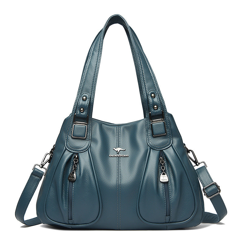 🌹49% de réduction🌹Sac en cuir souple imperméable de grande capacité