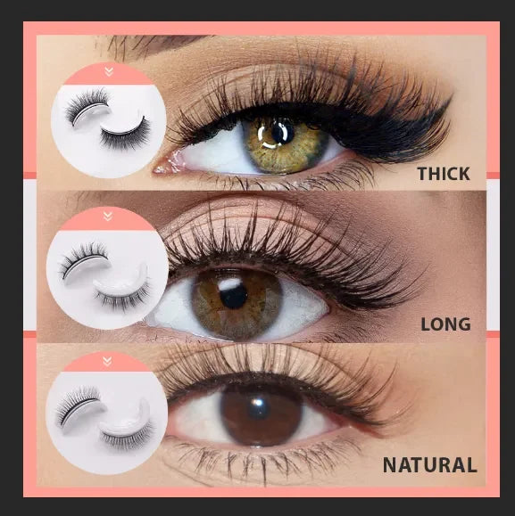 -50% Aujourd’hui 💦✨ Faux Cils Auto-Adhésifs Waterproof