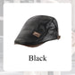 Nouveau béret en cuir à la mode
