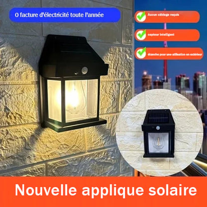 🔥Achetez-en 2, obtenez-en 1 gratuit - Lumière murale solaire en tungstène