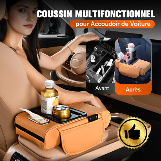 🎁Vente du Nouvel An✨Accoudoir de voiture multifonctionnel Cushio