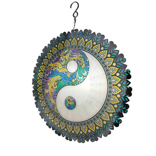 (🎁Vente chaude 2024🎁) Mandala coloré en 3D qui tourne au vent