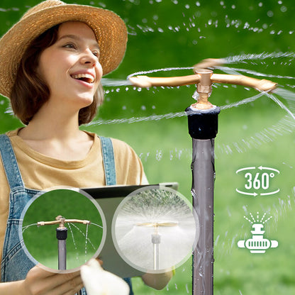 🌿Automatic rotating sprinkler💦