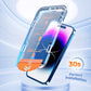 🎉VENTE CHAUDE🎉 Protecteur d’écran en verre trempé 4K HD / anti-espion avec installation auto-élimination de la poussière pour iPhone