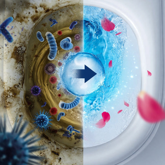 ✨Nettoyant moussant multifonction antibactérien et désodorisant pour toilettes✨