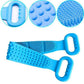 🚿 Brosse de douche en silicone ultra-douce – Nettoyage profond, massage apaisant & doux pour la peau – Parfaite pour une routine bien-être quotidienne ✨