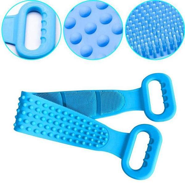 🚿 Brosse de douche en silicone ultra-douce – Nettoyage profond, massage apaisant & doux pour la peau – Parfaite pour une routine bien-être quotidienne ✨