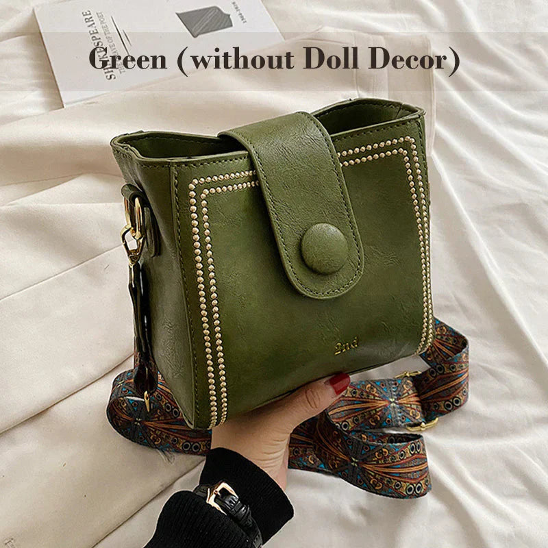 👜Sac à main vintage avec bandoulière large et ajustable