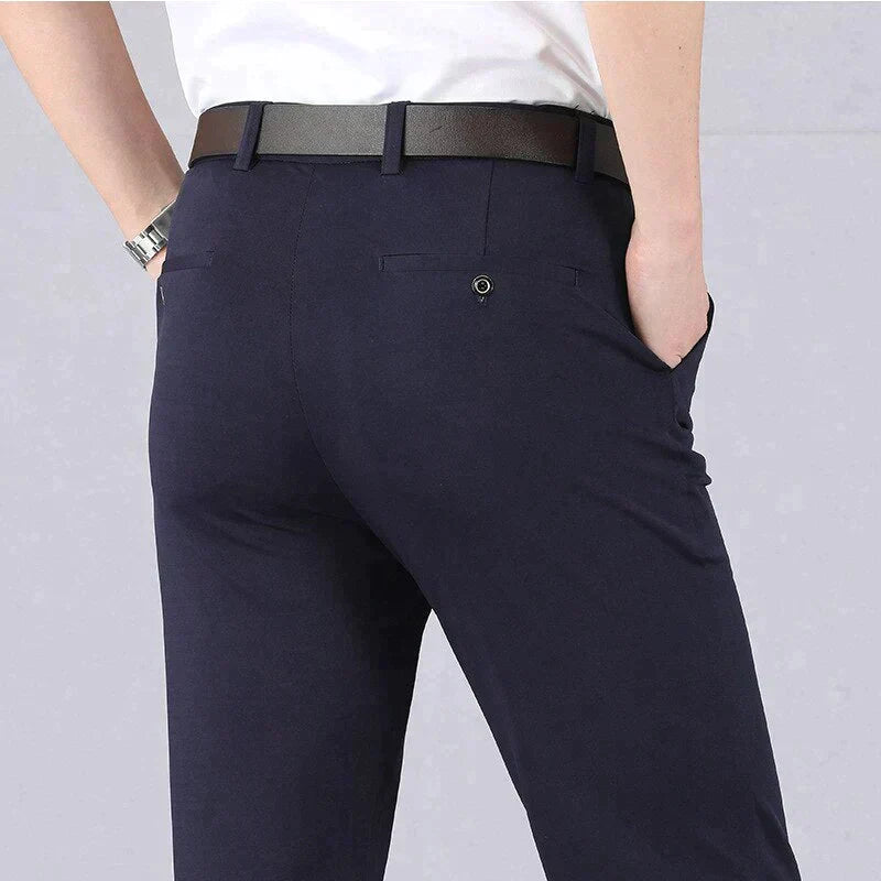 Pantalons classiques à taille haute pour homme - ACHETEZ-EN 2, LA LIVRAISON EST GRATUITE