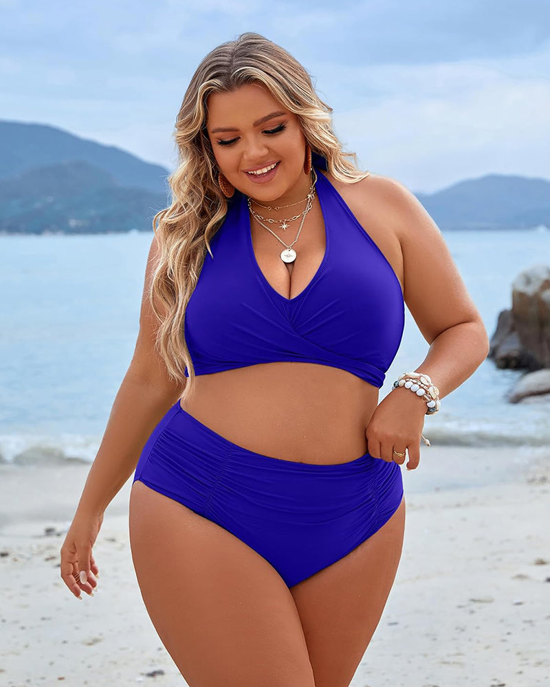 🩱Soldes d'été 49% DE RÉDUCTION👙 Maillots de bain avec contrôle du ventre Maillots de bain taille haute modestes