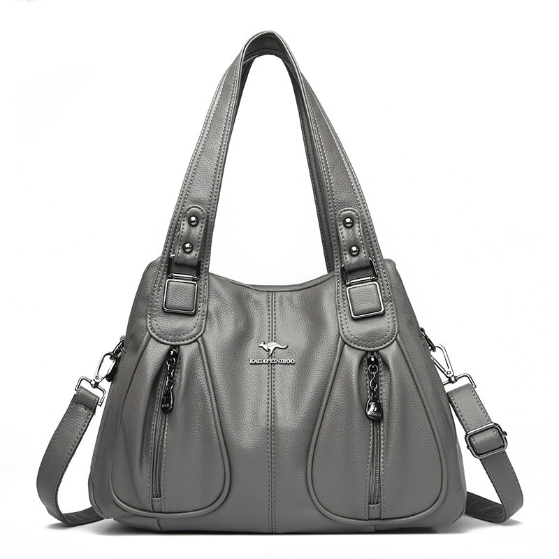 🌹49% de réduction🌹Sac en cuir souple imperméable de grande capacité