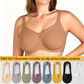 🏆 Dernier jour, prix spécial : 24,99 € 💐 Soutien-gorge élégant, transparent et couvrant pour femmes, grandes tailles