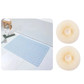 🚿Tapis de douche antidérapant haut de gamme avec ventouses puissantes🧼