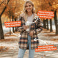 🎉 Last Day Promotion-50% OFF 🧥Women’s Classic Cozy Plaid Hooded Jacket