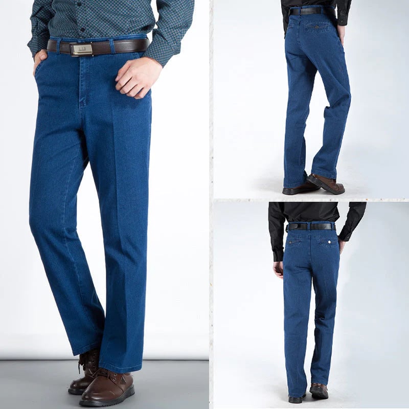 🔥 Hot Sales - 62% OFF🔥 Jeans taille haute à coupe droite pour hommes