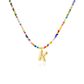 💜Collier avec Perles et Lettre pour Femme (A-Z)💜